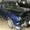 1955 CHEVY 210 2-DR POST!! V-8 AUTO BARN FIND!! NICE, OLDER RESTORATION