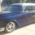 1955  Chevy 2dr 210 Post Belair 383 Stroker 2 4bbl  Carb Munice 4 Speed P/S A/C