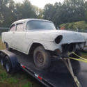 1955 Chevy 2dr post no engine needs restoring