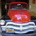 1955 Chevy 3600 3/4 Ton Red & Black Truck