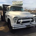1955 Chevy 6400 Flatbed Truck with Big Back Window