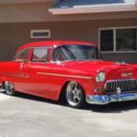 1955 Chevy Bel Air 2Dr post Ridetech 4 link Air Ride Suspension