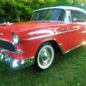 1955 Chevy Bel Air Hardtop Complete Frame Off Restoration