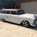 1955 Chevy Bel Air Wagon Hot Rat Rod Patina Lowered Slammed RestoMod