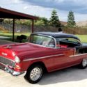 1955 Chevy Chevrolet Two Door Hardtop Coupe 350 V8 4 Barrel