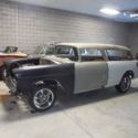 1955 chevy nomad,belair, 3 nomads for sale in this ad with lot of parts