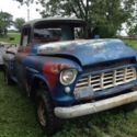 1955 chevy pick up long bed 4x4 project