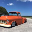 1955 Chevy Pickup Big Back Window all aluminum Ls1 Air Ride A/C custom