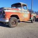 1955 Chevy pickup truck patina hot rat rod bagged original apache 3100 shortbed