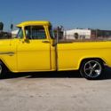 1955 chevy truck 3100 CAMEO DELUX BIG WINDOW CAB PATINA SHOPTRUCK  1956 1957