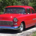 1955 Chevy Two-Ten Texas Custom BelAir ZZ4 Crate V8 / Leather / Shaved 210 VIDEO