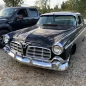 1955 Chrysler Imperial Sedan Black