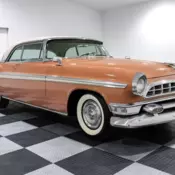1955 Chrysler New Yorker  65956 Miles Coral Coupe 331 Hemi V8 3 Speed