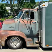 1955 Ford COE Street Rod Hauler!! Rare Perfect Patina!! 24&#039; trailer Show Piece!