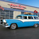 1955 Ford Country Sedan Wagon Restomod Fuel Injected 5.0 Liter V8 A/C and Heat