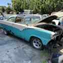 1955 Ford Crown Victoria White RWD Automatic