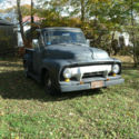 1955 Ford F-100 Pickup.  Massachusetts title