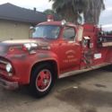 1955 Ford F-600 Firetruck engine, 5,000 Original miles