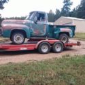 1955 Ford F100 4x4 pickup truck hot rod rat rod