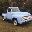 1955 Ford F100 Blue RWD Manual