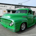1955 ford f100 Custom Pick-Up street rod hot rod classic resto rod