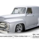 1955 Ford F100 Panel Truck Silver Metallic Pickup Truck 547 cu in V8 6 Speed Man