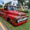 1955 FORD F100 PATINA  LATE MODEL FRAME V8 4.6l VORTEC FUEL INJECTED  SLAMMED!