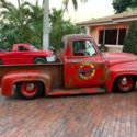1955 FORD F100 PATINA  LATE MODEL FRAME V8 VORTEC FUEL INJECTED MOTOR CALL 2 BUY