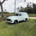 1955 Ford F100 Pickup Blue RWD Automatic Panel truck