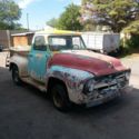 1955 FORD F100 SHORTBED PICKUP TRUCK with NOT INSTALLED 5.0 EFI ENGINE and TRANS