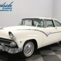 1955 Ford Fairlane Crown Victoria 2990 Miles Snowshoe White Coupe 272 V8 3 Speed
