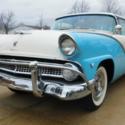 1955 FORD FAIRLANE CROWN VICTORIA SKYLINER 78,693 ACTUAL MILES RESTORED W@W!!!!!