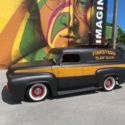 1955 FORD PANEL TRUCK SURF TRIBUTE V8 350 COLD A/C CAR SHOW READY 954 937 8271