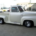 1955 FORD PICK UP ,PEARL WHITE,V8.A/C,TILT FRONT END,JUST COMPLEATED