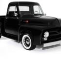 1955 Ford Pickup F100 Black 302 Auto, Frame-Off Automatic Pickup Truck