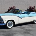 1955 Ford Sunliner 272CI V8 Power top Fordomatic 0 Waterfall Blue/White Converti