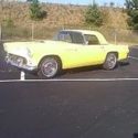 1955 Ford Thunderbird  50000 Miles Yellow