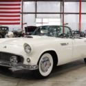 1955 Ford Thunderbird  8290 Miles Snowshoe White Convertible 292 V8 2 Speed Auto