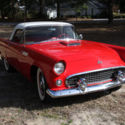 1955 Ford Thunderbird convertible with both tops
