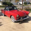 1955 Ford Thunderbird Convertible / with hardtop show quality -bright red