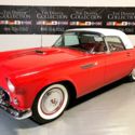1955 Ford Thunderbird Deluxe with removable top 39,800 Miles Red Convertible 292