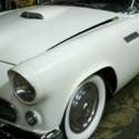 1955 Ford Thunderbird Hard Top & Soft Top 87411 Miles White Convertible V8 5.0L