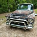 1955 GMC 1/2 ton swb big back window pick up Great restoration project. No title