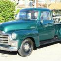1955 GMC PICK UP 4 Speed Hydramatic Transmission 31627 Miles Green Pickup 248 In