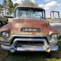 1955 GMC PICKUP /Big Back window/Original Pontiac V8, long bed