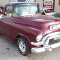 1955 G.M.C.1/2 ton pickup-big window-V/8-automatic-hot rod-rat rod-CHEVY-vintage