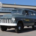 1955 Gray 4 WHEEL DRIVE RARE NAPCO SUBURBAN vintage 4x4 restored