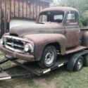 1955 International R100 short bed pickup rat rod project truck