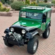 1955 Jeep CJ 5 SUV Black