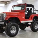 1955 Jeep CJ-5 SUV Red 4WD Manual Willy’s